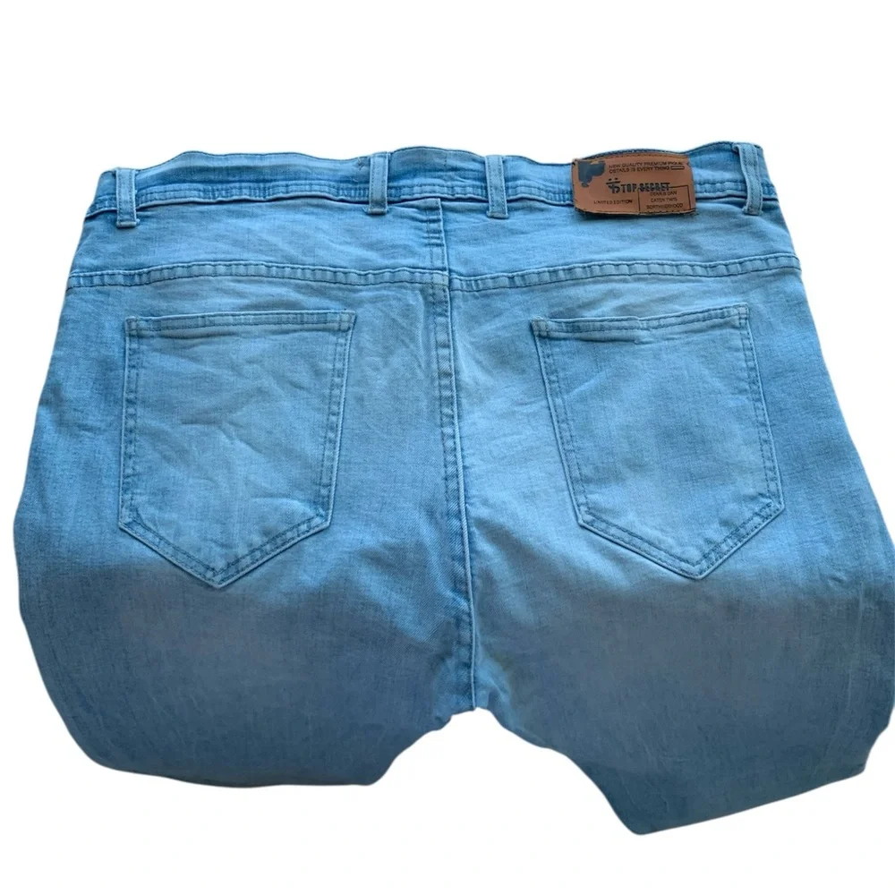 Top Secret Light Blue Denim - Picture 2 of 4